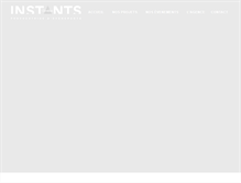 Tablet Screenshot of instantsbordelais.com